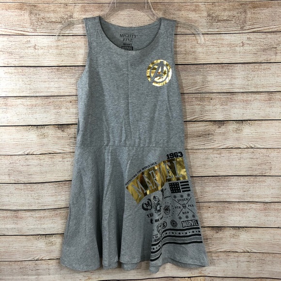 Marvel Dresses & Skirts - Marvel | Skater style dress avengers logo
